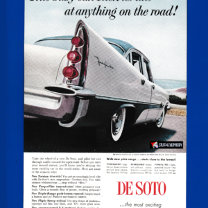 '57 De Soto Fireflite 4-Door - Caters to Performance Fans With a Taste for Drama