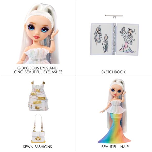 Rainbow High Fantastic Fashion Amaya Raine – Rainbow 11” Fashion Doll & Playset - Image 4