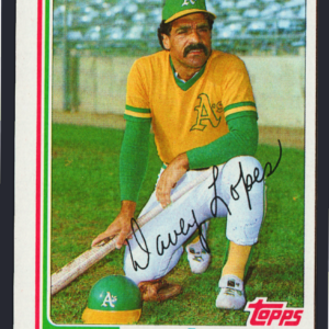 Vintage 1982 Topps Traded #64T - Davey Lopes - Oakland A's Veteran, 2nd Base