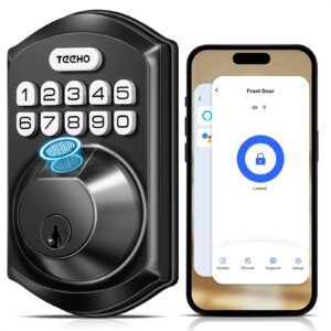 WiFi Smart Lock | Deadbolt, Keypad, Fingerprint, Voice-Activated