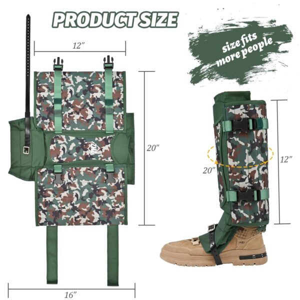 Snake Bite Proof Gaiters | Waterproof, Comfortable & Travel-Ready - Image 4