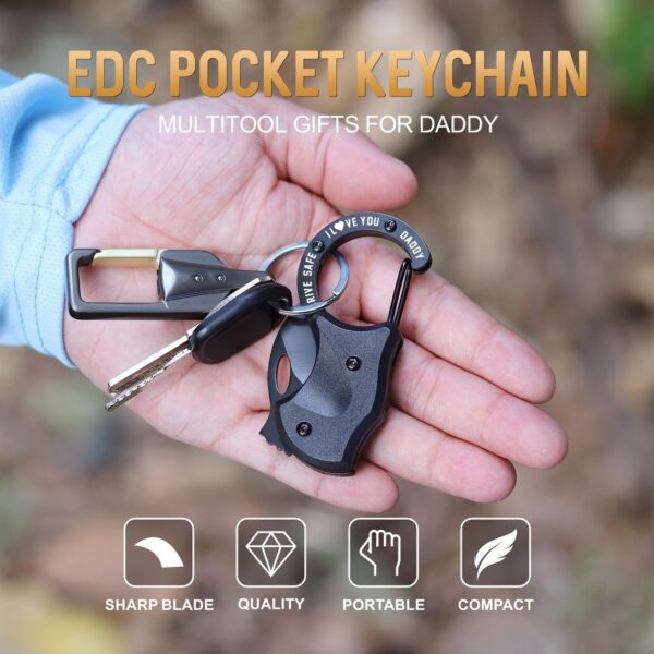 Gifts for Dad - EDC Box Cutter for Camping, Hiking, Fishing & More - Image 2