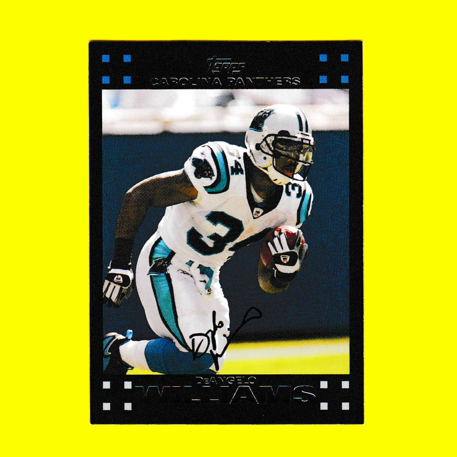 2007 Topps 56 Deangelo Williams - Panthers