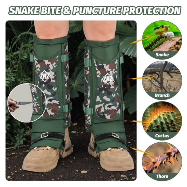 Snake Bite Proof Gaiters | Waterproof, Comfortable & Travel-Ready - Image 7