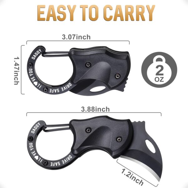 Gifts for Dad - EDC Box Cutter for Camping, Hiking, Fishing & More - Image 5