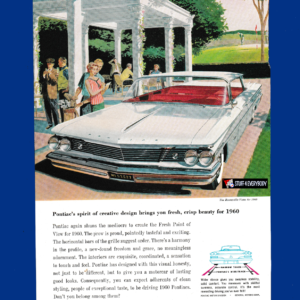 1960 Pontiac Bonneville Vista - Wide-Track Wonder with Crisp Modern Looks