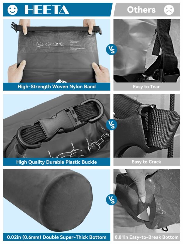 Affordable Dry Storage Bag for Kayaking, Rafting & Beach Travel - Image 5