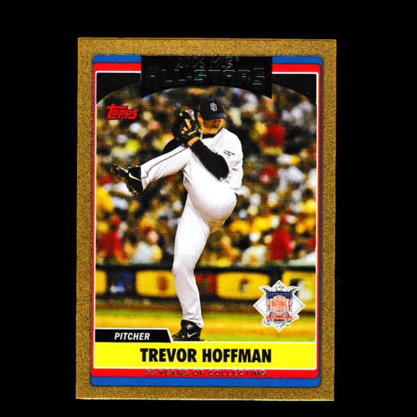2006 Topps #UH278 Trevor Hoffman - Gold Parallel (#1738/2006) - Padres