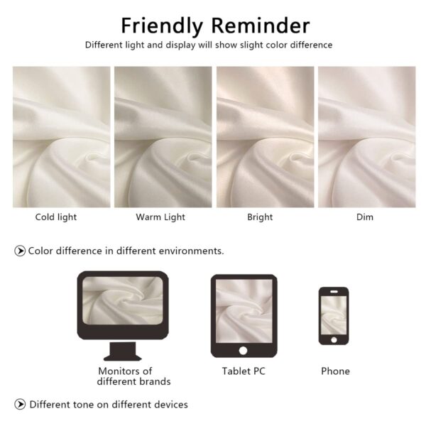 Mulberry Silk Pillowcase for Hair, Skin, Health - Soft, Anti-Acne, Cooling Satin - Image 2