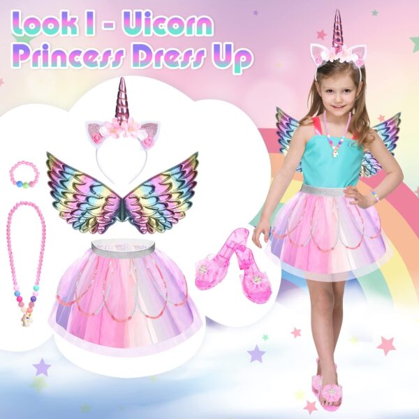 Unicorn & Flower Fairy Costume Kit – Kids Dress-Up Gift for Toddlers 3–8 - Image 7