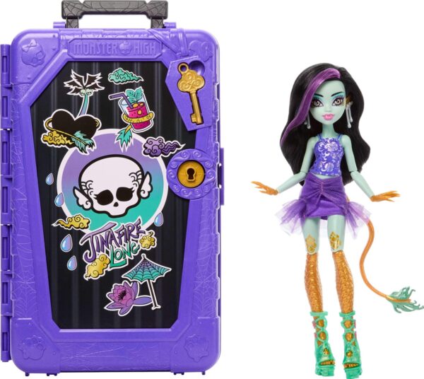 Monster High Skulltimate Secrets Jinafire Long Doll and Accessories Set