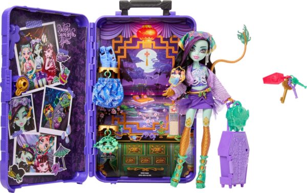 Monster High Skulltimate Secrets Jinafire Long Doll and Accessories Set - Image 3