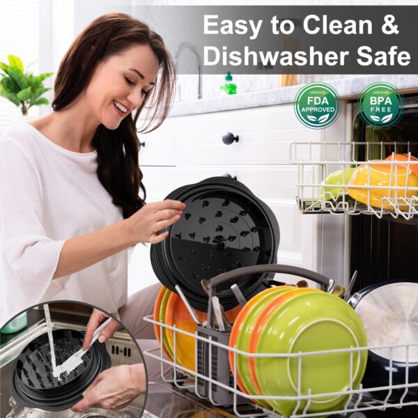 SURETIVIAN Chicken Shredder Large Chicken Breast Shredder Tool Twist with Bru... - Image 5