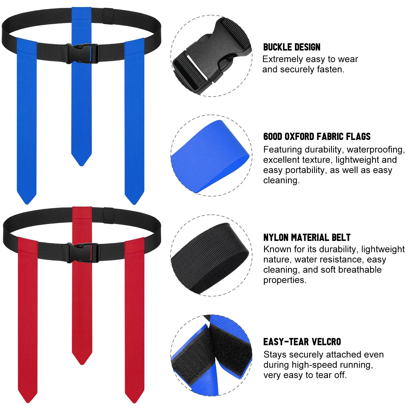 Affordable 14-Player Flag Football Set – Complete Game Kit for Kids & Adults - Image 4