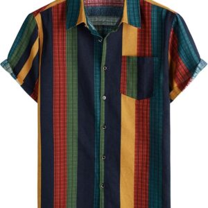 Affordable Men's Vintage Cotton Linen Shirts – Multiple Styles & Colors