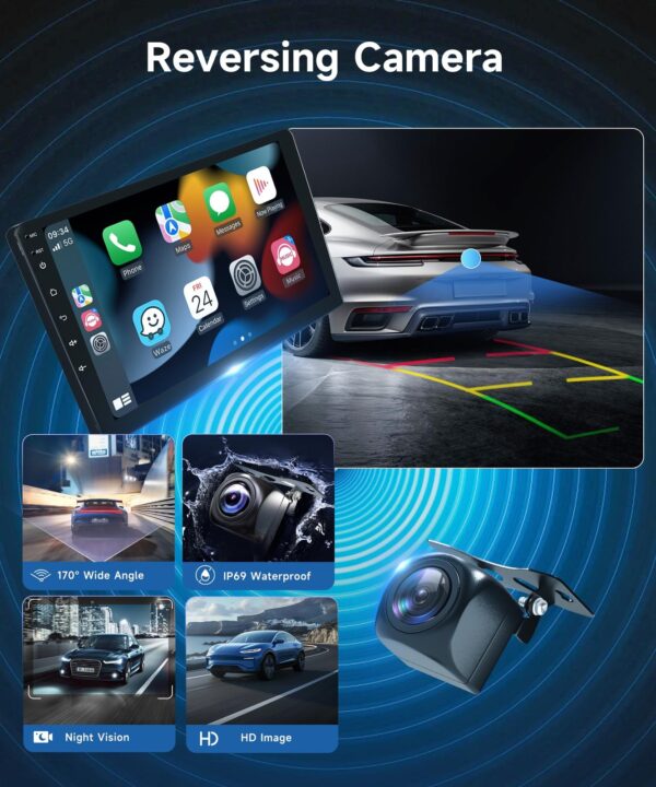 Nissan Sentra 2013–2017 Android Auto Stereo with Wireless CarPlay & Camera - Image 5