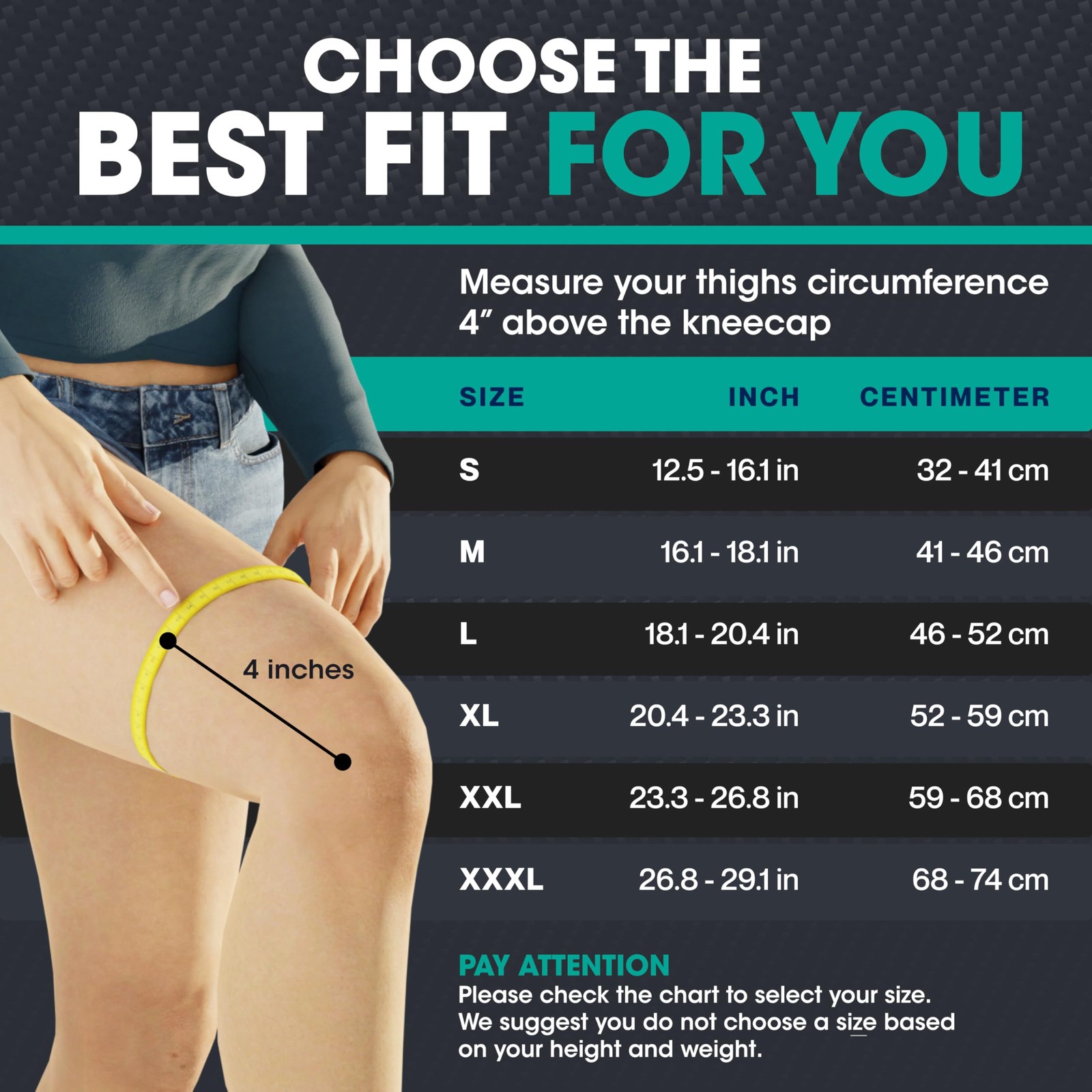 2 Pack Compression Sleeve Sports Knee Brace for Women & Men- Knee Pain & Support - Image 4