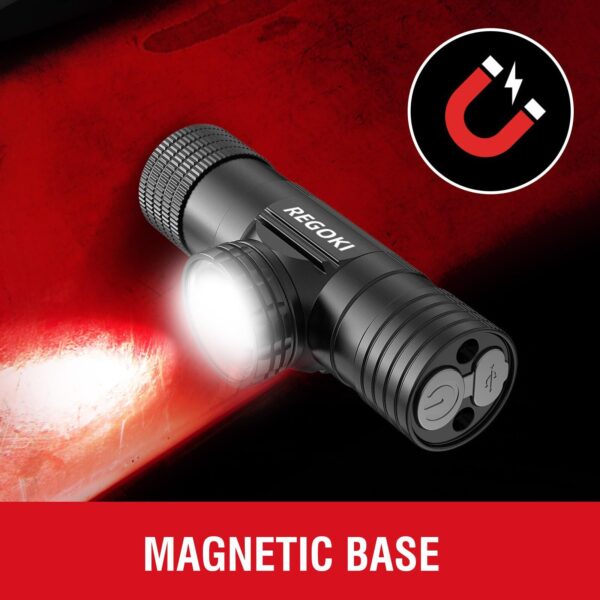 Lightweight Motion Sensor Headlamp – Waterproof, 8 Modes, Rechargeable - Image 6