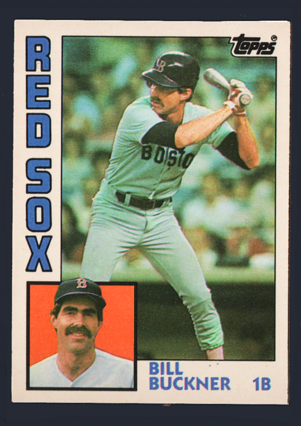 Vintage 1984 Topps Traded #17T - Bill Buckner - Boston Red Sox 1st Base