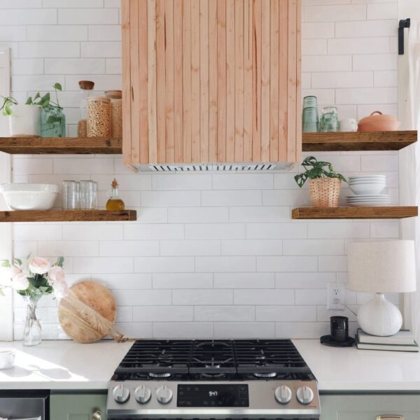 Floating Shelves for Wall - 15.7" Wall Mounted Shelf For Bathrooms & Kitchens - Image 3