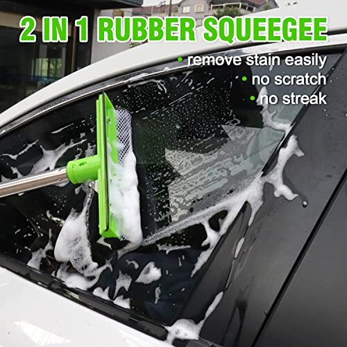 🚗 62'' Car Wash Brush with Long Handle Car Wash Mop Mitt Chenille Car Cleaning - Image 4