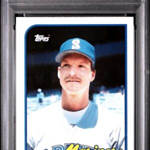 1989 Topps Traded - #57T Randy Johnson Rookie - PSA 8 NM-MT - Seattle Mariners