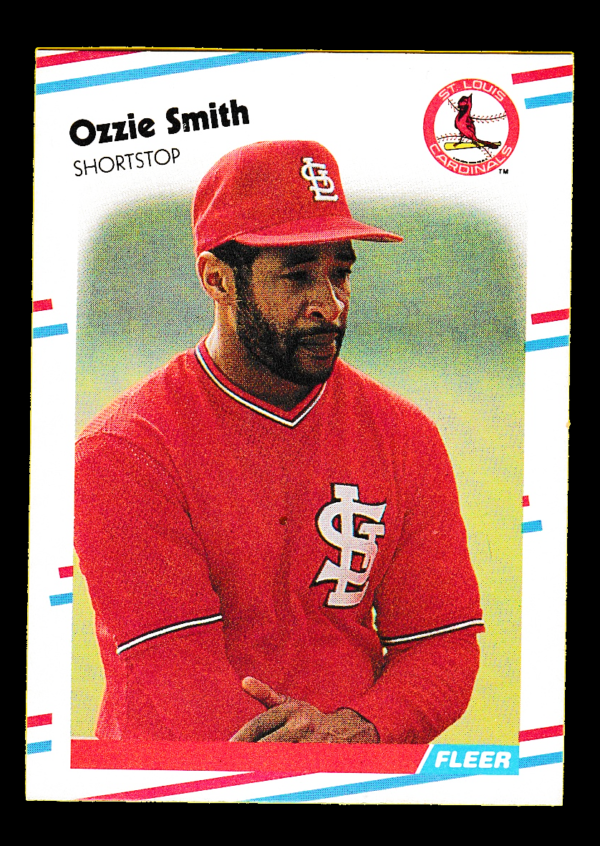 1988 Fleer #47 Ozzie Smith - St. Louis Cardinals