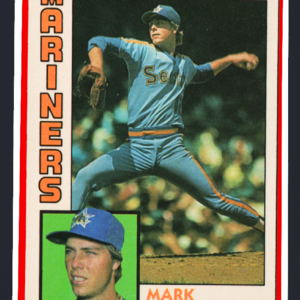 Vintage 1984 Topps Total #70T - Mark Langston RC - Strong Lefty Pitcher Mariners