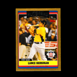 2006 Topps #UH254 Lance Berkman - Gold Parallel (#1551/2006) - Houston Astros