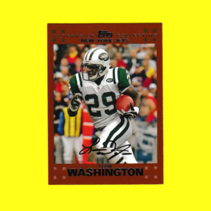 2007 Topps 90 Leon Washington - New York Jets