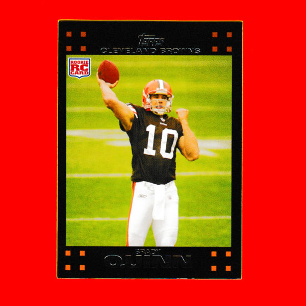 2007 Topps 287 Brady Quin - Rookie Card (RC) - Cleveland Browns