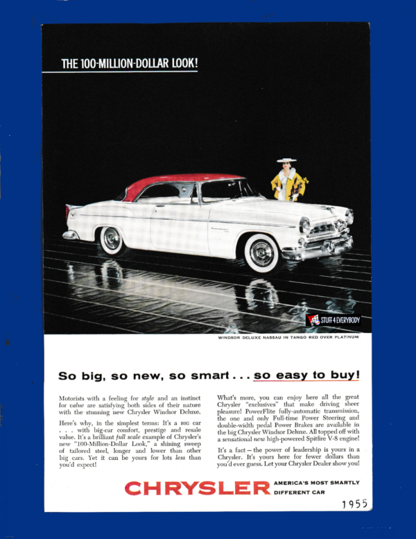 1955 Chrysler Windsor Deluxe Coupe - Showroom Sparkle & Everyday Elegance