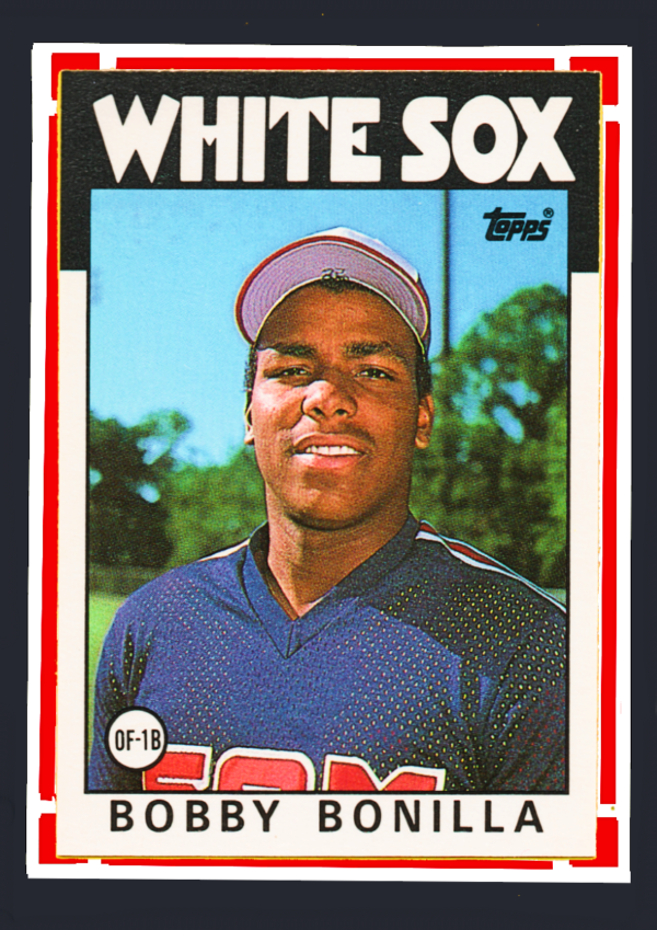 1986 Topps Traded #121T Bobby Bonilla Rookie Card (RC) - Chicago White Sox