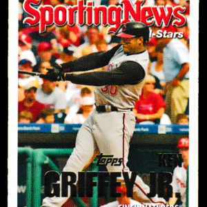 2005 Topps UH162 Ken Griffey Jr - Sporting News All Stars- Cincinnati Reds
