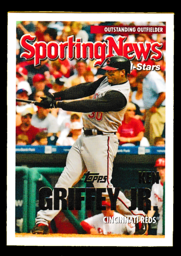 2005 Topps UH162 Ken Griffey Jr - Sporting News All Stars- Cincinnati Reds