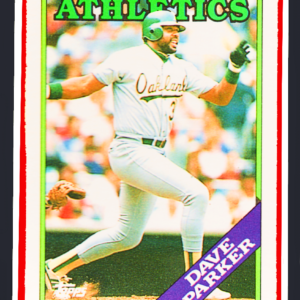 1989 Topps Traded #81T - Dave Parker - Oakland A's