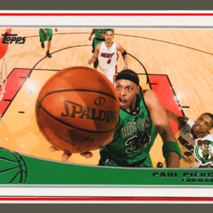 2009 Topps NBA - #12 Paul Pierce - Boston Celtics Forward Collectible