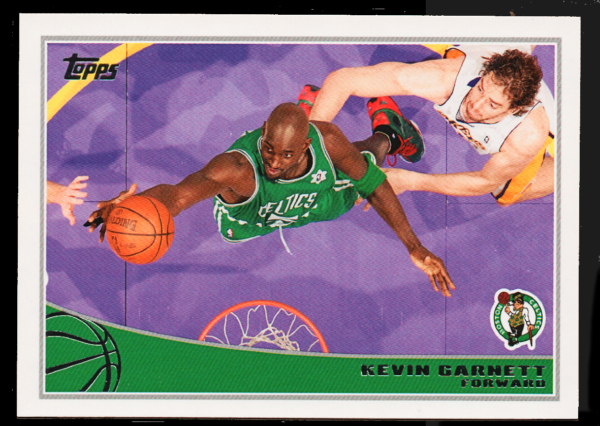 2009 Topps NBA - #14 Kevin Garnett - Boston Celtics Forward Collectible