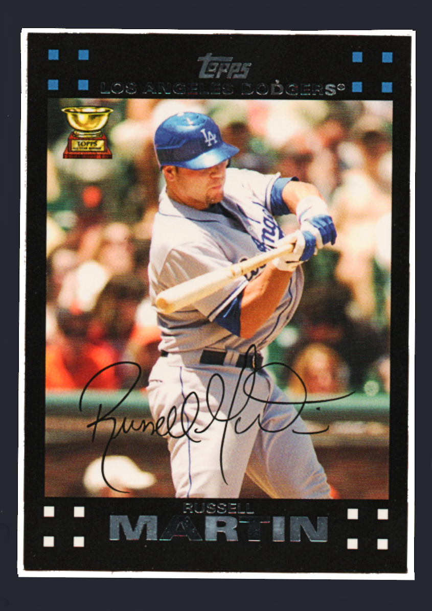 2007 Topps #463 - Russell Martin Rookie (RC) Breakout Season-Los Angeles Dodgers