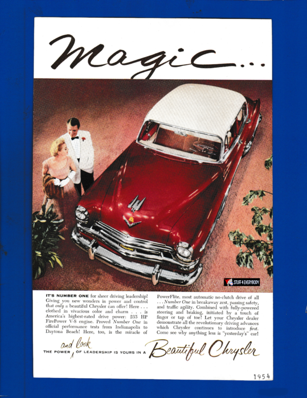 1954 Chrysler Coupe... Made For Drivers Seeking Prestige With Power