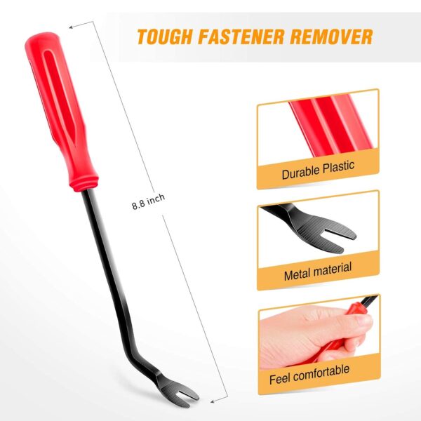 GOOACC - GRC-33 240PCS Bumper Retainer Clips Car Plastic Rivets Fasteners Pus... - Image 5