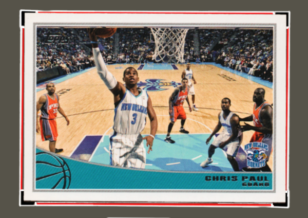 2009 Topps NBA - #185 Chris Paul - New Orleans Hornets Guard Collectible