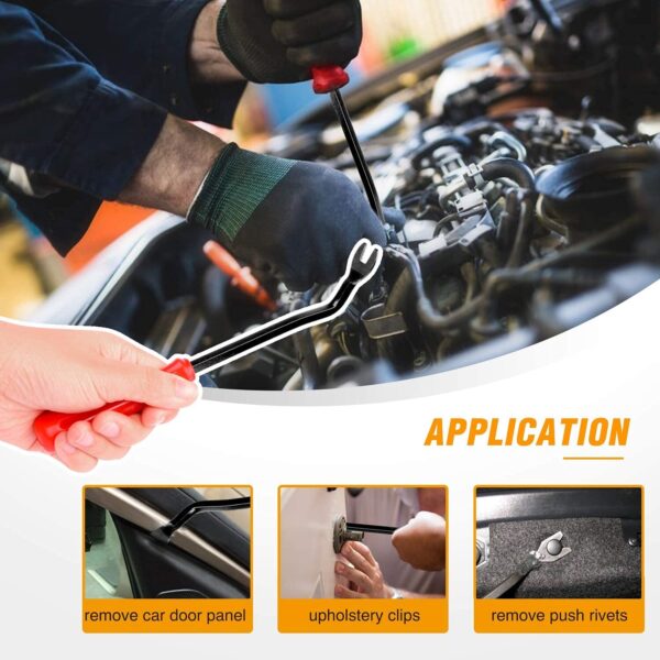 GOOACC - GRC-33 240PCS Bumper Retainer Clips Car Plastic Rivets Fasteners Pus... - Image 9