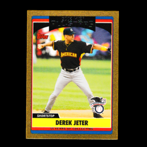 2006 Topps #UH219 Derek Jeter - Gold Parallel (#272/2006) - Yankees