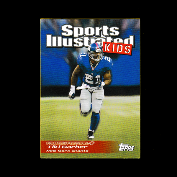 2006 Topps SI5 Tiki Barber - Sports Illustrated for Kids - New York Giants
