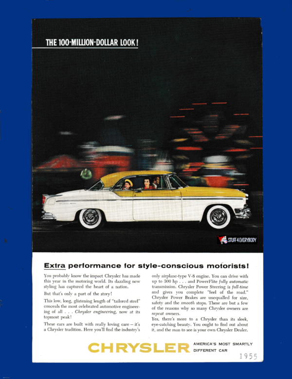 1955 Chrysler Coupe- The 100-Million-Dollar Look
