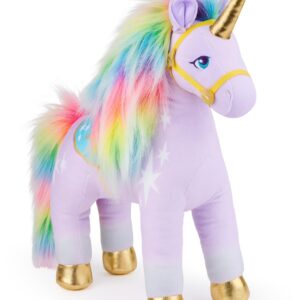 Unicorn Academy Official Wildstar Plush Toy, Unicorn Stuffed Animal for Girls