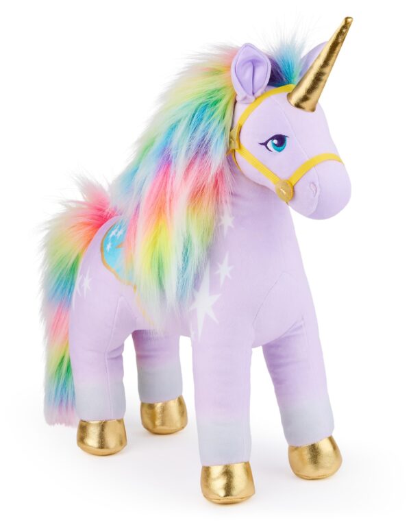 Unicorn Academy Official Wildstar Plush Toy, Unicorn Stuffed Animal for Girls