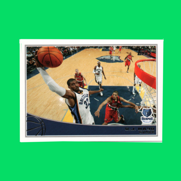 2009-10 Topps - #134 O.J. Mayo Rookie - Grizzlies