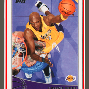 2009 Topps NBA - #127 Lamar Odom - Los Angeles Lakers Forward Collectible